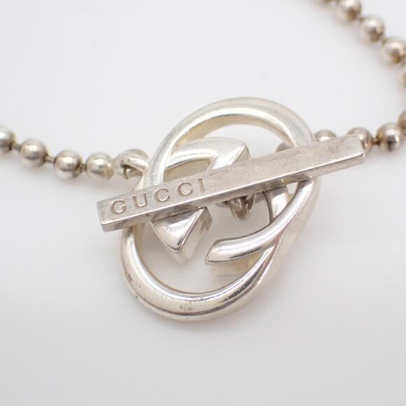 Gucci Interlocking G Toggle Necklace - Picture 1 of 3